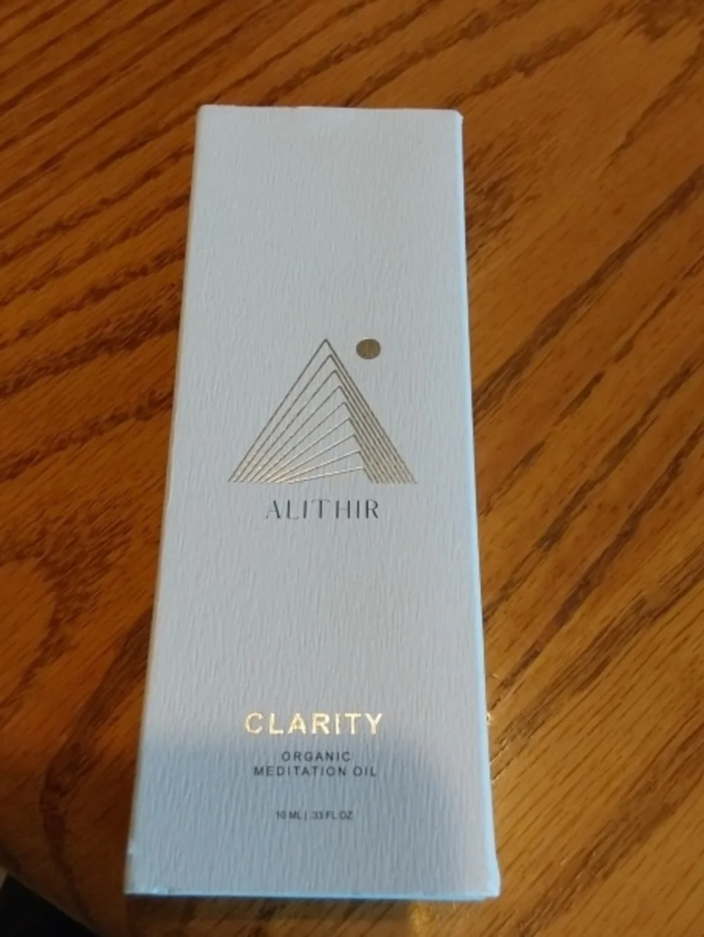 Clarity Organic Meditation Oil — White